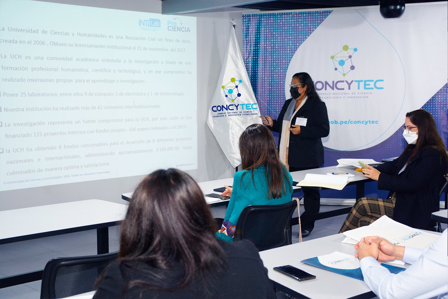 UCH presenta desarrollo de Samaycov en taller de vinculación de Prociencia